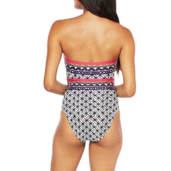 TRINA TURK Tanzania Bandeau One-piece Swimsuit - Picture 3 of 8